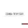 Audi Original 35 TFSI Trasero Rotulo Insignia Emblema Cromo - 8U0853744