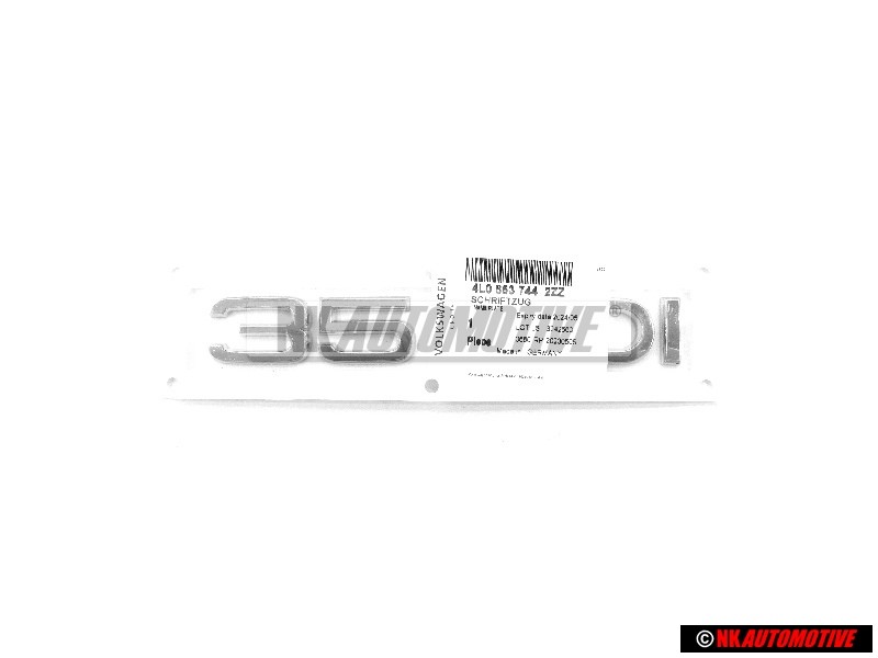 Audi Original 35 TDI Trasero Rotulo Insignia Emblema Cromo - 4L0853744 2ZZ