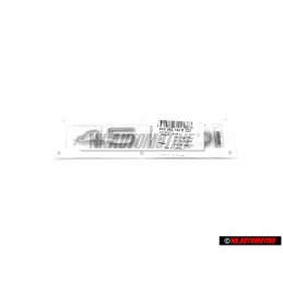 Audi Original 45 TDI Trasero Rotulo Insignia Emblema Cromo - 4H0853744E 2ZZ