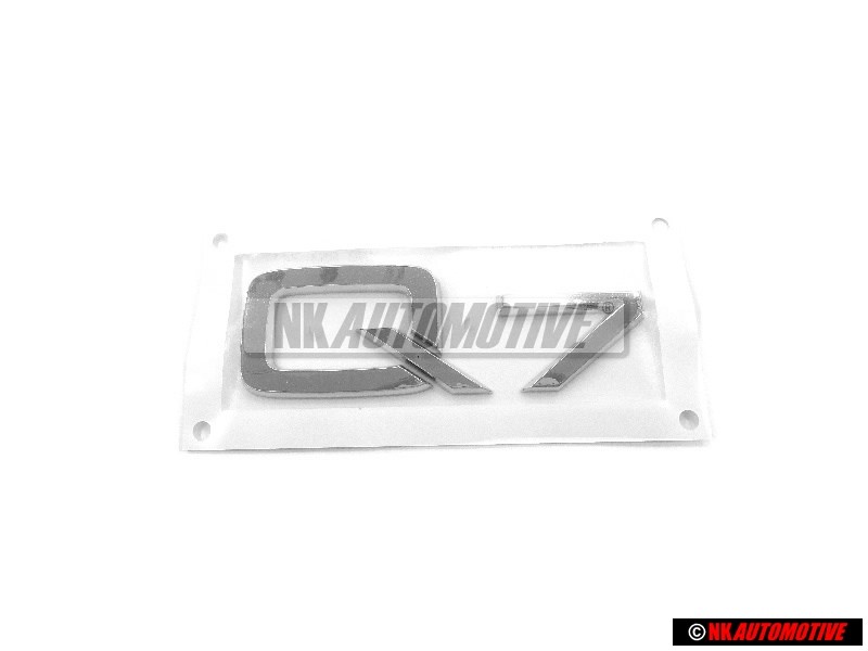 Audi Original Q7 Trasero Rotulo Insignia Emblema Cromo - 4M0853741 2ZZ
