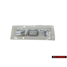 Audi Original 2.0T Trasero Rotulo Insignia Emblema Cromo - 8R0853743A 2ZZ