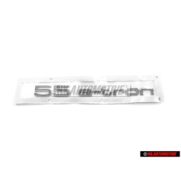 Audi Original 55 E-TRON Trasero Rotulo Insignia Emblema Cromo - 4K0853744 2ZZ