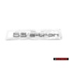 Audi Original 55 E-TRON Trasero Rotulo Insignia Emblema Cromo - 4K0853744 2ZZ