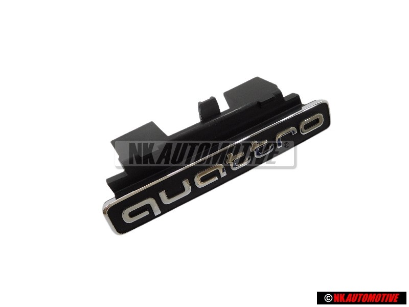 Audi Original QUATTRO Frente Rotulo Insignia Emblema - 8R0853736E 3FZ