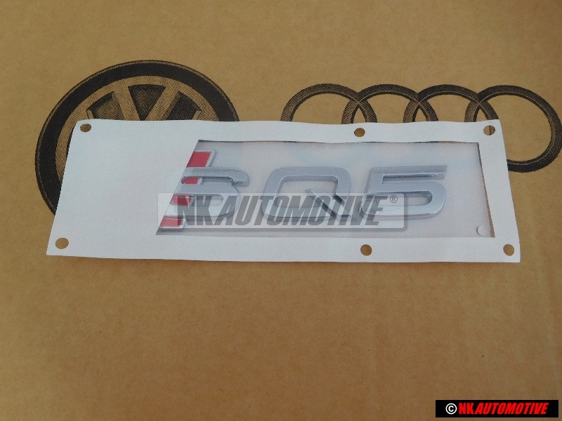 Audi Original SQ5 Trasero Rotulo Insignia Emblema Cromo Rojo - 8R0853735 2ZZ