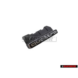 Audi Original QUATTRO Frente Rotulo Insignia Emblema - 80A853736D 2ZZ