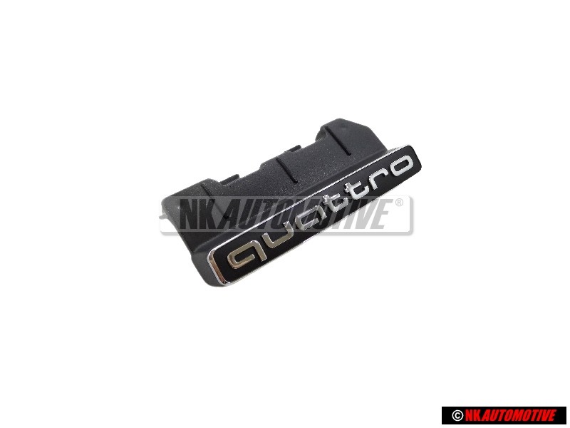 Audi Original QUATTRO Frente Rotulo Insignia Emblema - 80A853736D 2ZZ