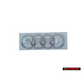 Audi Original Anillos Trasero Simbolo Insignia Emblema Cromo - 4G5853742 2ZZ