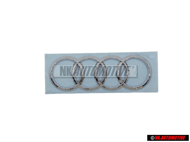 Audi Original Anillos Trasero Simbolo Insignia Emblema Cromo - 4G5853742 2ZZ