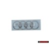 Audi Original Anillos Trasero Simbolo Insignia Emblema Cromo - 4G5853742 2ZZ