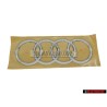 Audi Original Anillos Trasero Simbolo Insignia Emblema Cromo - 4M8853742 2ZZ