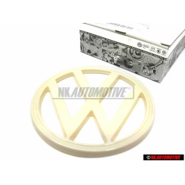 VW Original Simbolo VW Blanco Pastel - 211853601E 90D