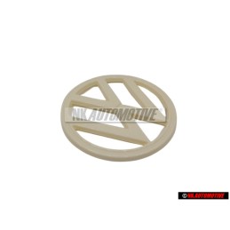 VW Original Simbolo VW Blanco Pastel - 211853601E 90D