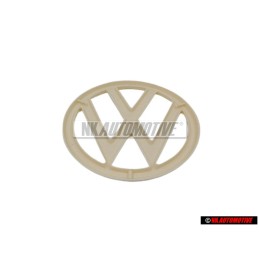 VW Original Simbolo VW Blanco Pastel - 211853601E 90D