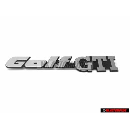 VW Original Rotulo Negro Satinado/Cromado Espec - 191853687N GX2