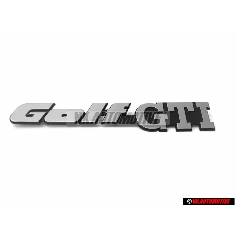 VW Original Rotulo Negro Satinado/Cromado Espec - 191853687N GX2