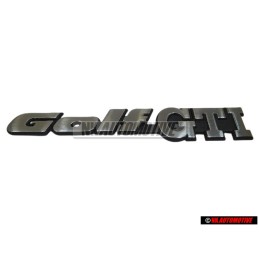 VW Original Rotulo Negro Satinado/Cromado Espec - 191853687N GX2