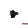 VW Original Boton Negro Satinado - 701819129A 01C