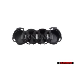 Audi Original Cubierta P. Rejilla Radiador Negro Satinado - 4G8853037F 9B9
