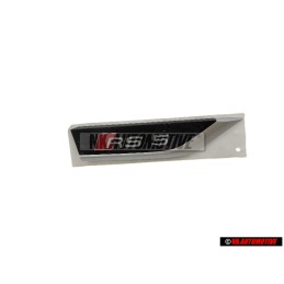 Audi Original RS5 Lado Rotulo Insignia Emblema Negro Rojo - 8W6853602D PUZ