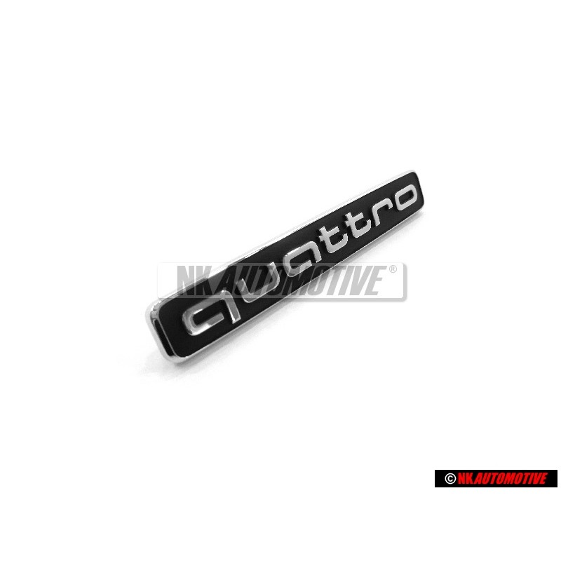Audi Original QUATTRO Frente Rotulo Insignia Emblema - 4K0853736A 9B9