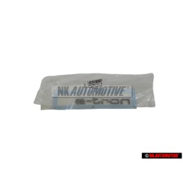 Audi Original E-TRON Trasero Rotulo Insignia Emblema Cromo - 8V4853737 2ZZ