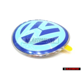 VW Original Frente Simbolo Insignia Emblema Azul Blanco - 1C0853617 39A