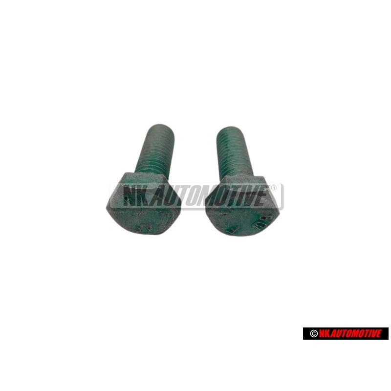 2x VW Original Tornillo Hexagonal - N 01024222
