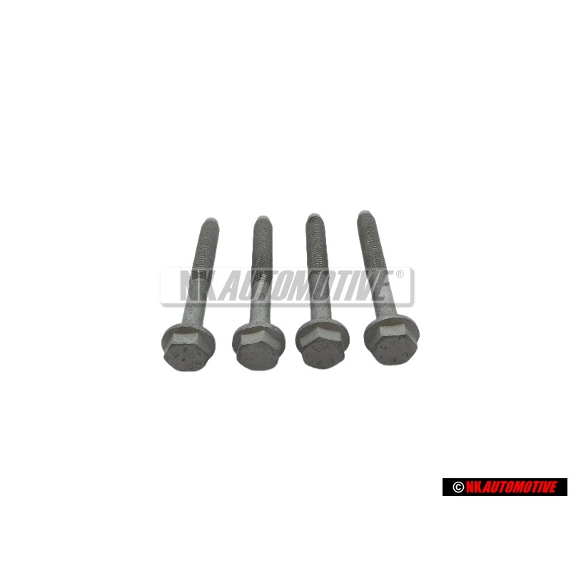 4x VW Original Tornillo Hexagonal Con Collar - N 10015507