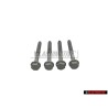 4x VW Original Tornillo Hexagonal Con Collar - N 10015507