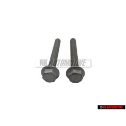 2x VW Original Tornillo Hexagonal Con Collar - N 10640301