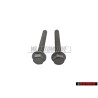 2x VW Original Tornillo Hexagonal Con Collar - N 10640301