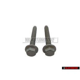 2x VW Original Tornillo Hexagonal Con Collar - N 91039802