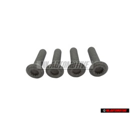 4x VW Original Tornillo Cabeza Esferica - WHT000237A