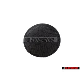 VW Original Recubrimiento Altavoz Negro Satinado - 1H0868149A B41