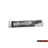 VW Original Lamina Protectora De Entrada Negro/Plata - 1J4853806K 61E