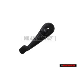 VW Original Manivela Negro Satinado - 321877453A 01C