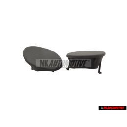 Audi Original 1 Juego Caperuzas Protectoras Gris Achat - 4F1898173 1DH