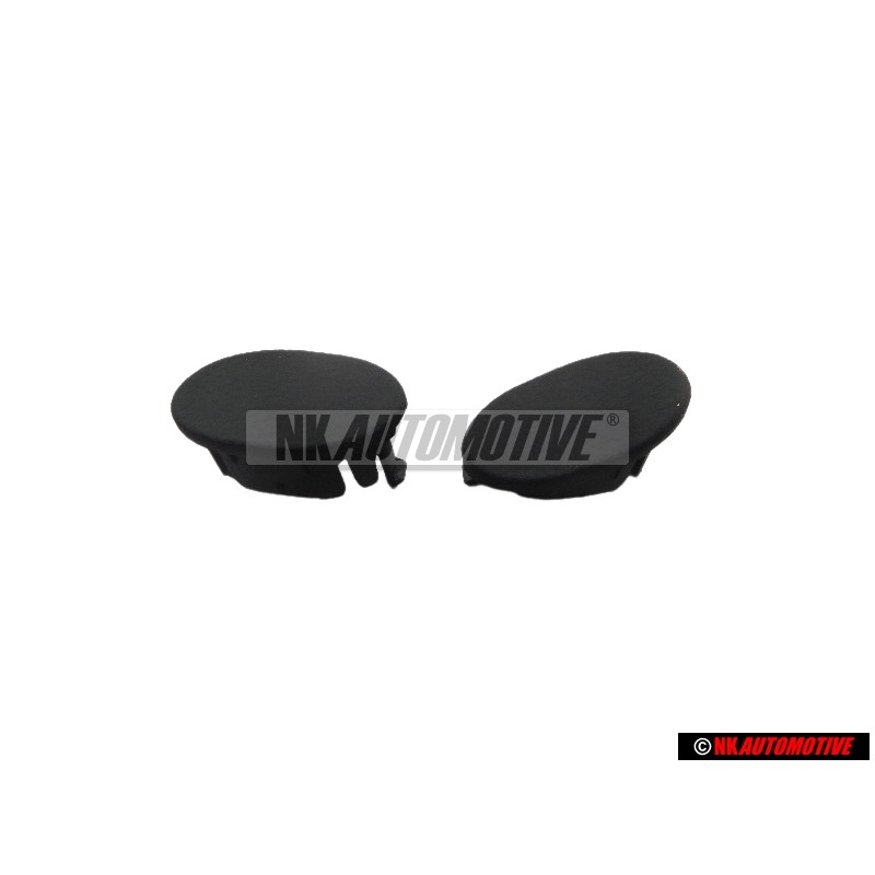 Audi Original 1 Juego Caperuzas Protectoras Soul Negro - 4F1898173 6PS