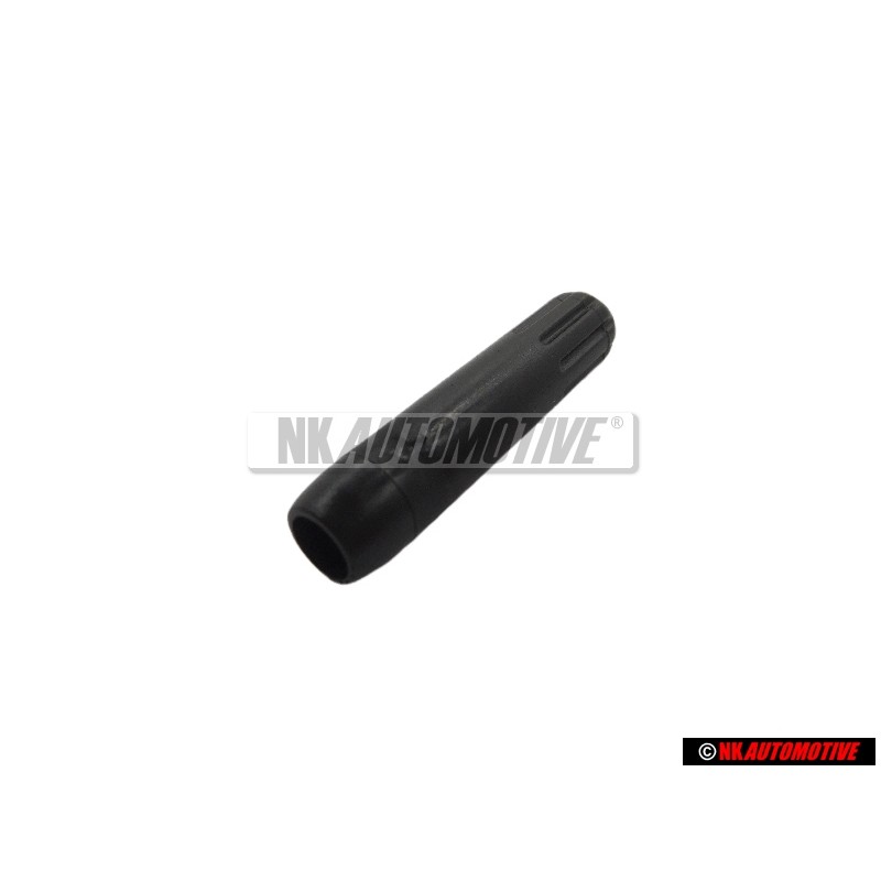 Audi Original Boton P. Varilla Seguridad Negro Satinado - 8D0837187 01C
