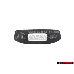 Audi Original Rotulo Explicativo - 8N7010164M