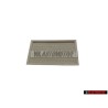 Audi Original Suplemento P. Portaobjetos Gris Luminoso - 8P0863301B J50
