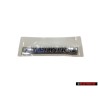 VW Original BLUE MOTION Trasero Rotulo Insignia Emblema Cromo - 5G0853675AAAFM