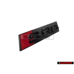Audi Original SQ8 Frente Rotulo Insignia Emblema Negro Rojo - 4M8071805