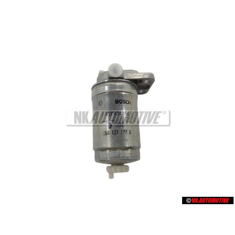 VW Original Filtro Combustible Con Brida - 068127401