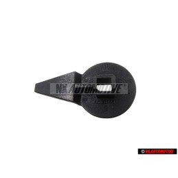 VW Original Pasador De Cierre Negro Satinado - 1J0867468 B41