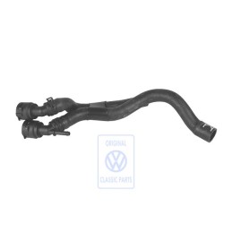 VW Original Tubo Flex. Agua Con Pieza Acoplamiento - 1C0121156C