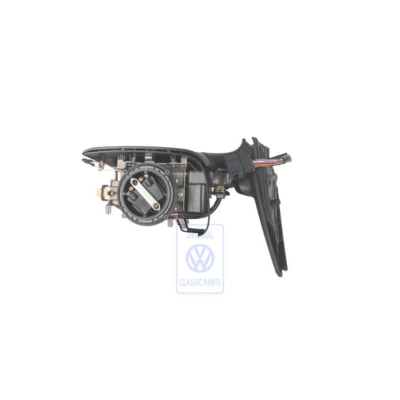 VW Original Caja De Espejo Exterior Negro Satinado - 1E2857508D 01C