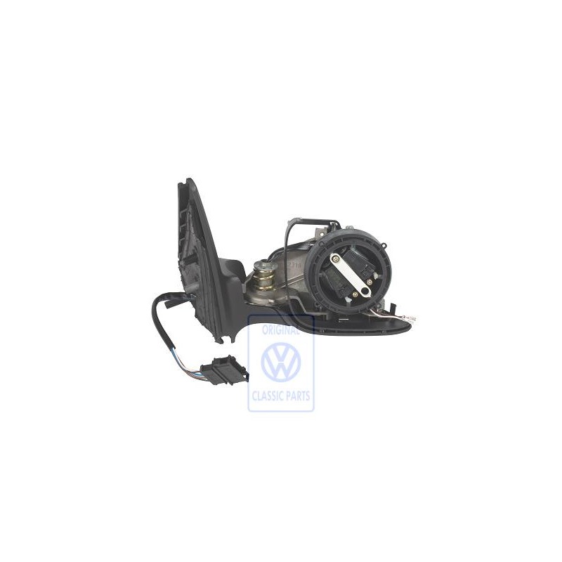 VW Original Caja De Espejo Exterior Negro Satinado - 1E2857508E 01C