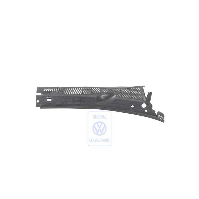 VW Original Deflector Agua Negro Satinado - 1H1819415B B41